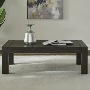 Liberty Furniture 732-OT1010 Liberty Furniture 732-OT1010 Cascade Falls - Rectangular Cocktail Table - Satin Espresso