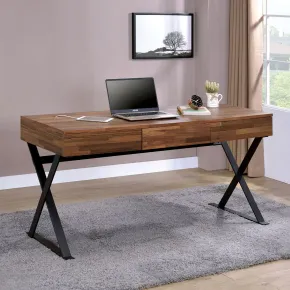Furniture of America CM-DK807 Tensed - Writing Desk - Black