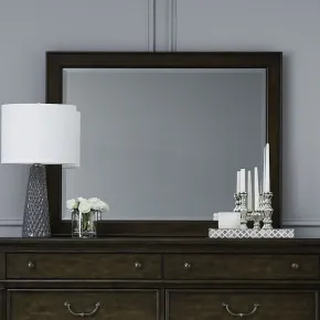 Liberty Furniture 512-BR51 Arden Road - Landscape Mirror - Satin Cherry