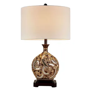 Furniture of America L9294T Guadalupe - Table Lamp - Gold / Brown
