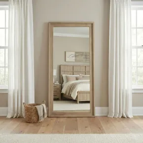Liberty Furniture 780-ACM50 Proximity Place - Floor Mirror - Barley Buff