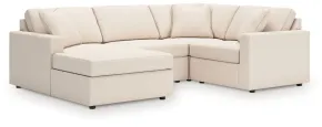 Ashley Furniture 92103S66 Ashley Furniture 92103S66 Modmax - 4-Piece Sectional With Laf Corner Chaise, With Raf Corner Chair - Oyster