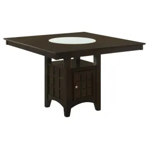 CoasterEveryday 100438 Gabriel - Counter Height Dining Table - Cappuccino