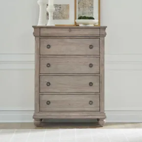 Liberty Furniture 589WT-BR41 Liberty Furniture 589WT-BR41 Rustic Traditions - 5 Drawer Chest - Saddle Tan