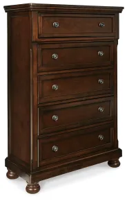 Ashley Furniture B697-46 Porter - Chest - Rustic Brown
