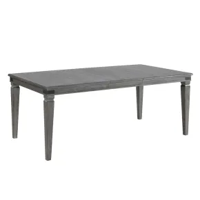 Intercon FR-TA-4278-PEW-C Foundry - Dining Table - Brushed Pewter