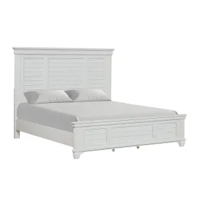 New Classic 00-B2118-200 New Classic 00-B2118-200 Jamestown - 6/0 California King Bed - White