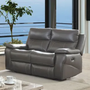 Furniture of America CM6540-LV-PM Lila - Power Assist Loveseat - Gray