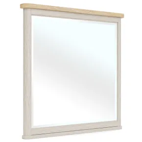 Riverside Furniture 79461 Glenndale - Dresser Mirror - Aged White