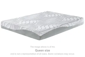 Sierra Sleep® by Ashley M59151 8 Inch Memory Foam - California King Mattress - White