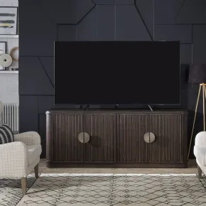 Liberty Furniture 145-TV82 City View - 82" TV Console - Coffee Bean
