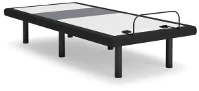 Ashley Sleep® M5X572 Ashley Sleep® M5X572 Best Base With Lumbar And Audio - Twin XL Adjustable Base - Charcoal Gray