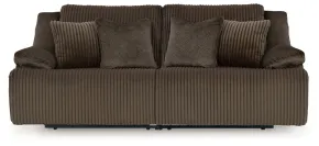 Ashley Furniture 92705S9 Ashley Furniture 92705S9 Top Tier - 2-Piece Reclining Sectional Loveseat - Chocolate