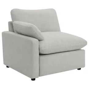 Coaster Fine Furniture 609560LRP Collins - Modular Power Reclining Sectional LAF Power Recliner - Gray