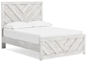 Ashley Furniture B3788B2 Ashley Furniture B3788B2 Cayboni - Full Panel Bed - Whitewash