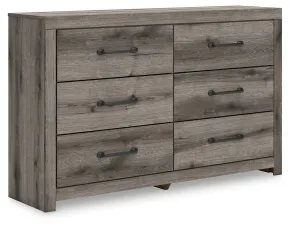 Ashley Furniture PCB2405-31 Graystorm - Six Drawer Dresser - Brown Gray