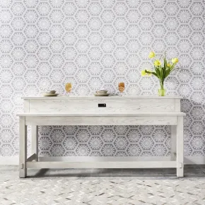 Liberty Furniture 406W-OT7837 Liberty Furniture 406W-OT7837 Modern Farmhouse - Console Bar Table - White