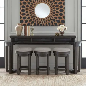 Liberty Furniture 811-OT-4PCS Weston - 4 Piece Bar Set - Peppercorn