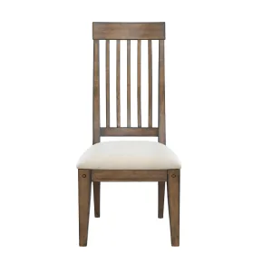 Samuel Lawrence Furniture S917-154 Seneca - Dining Side Chair with Upholstered Seat - Brown