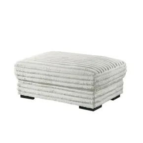 New Classic U5482-01-WHT Embrace - 41" Ottoman - White