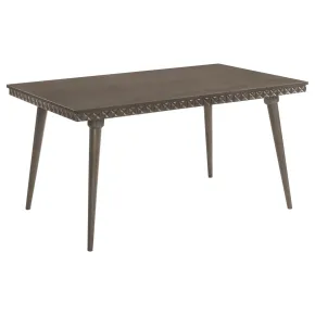 Coaster Fine Furniture 108621 Onslow - Rectangular Wood Dining Table - Dark Brown