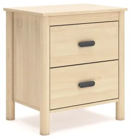 Ashley Furniture EB2444-292 Cabinella - Two Drawer Night Stand - Tan