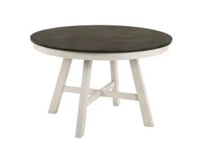 New Classic D1903-11 Maisie - Round Table - White / Brown
