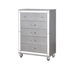 Furniture of America CM7977SV-C Brachium - Chest - Silver