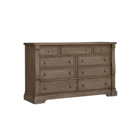 Samuel Lawrence Furniture S958-010 Lawson's Creek - 9-Drawer Dresser - Dark Brown