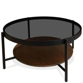 Riverside Furniture 42202 Felix - Round Cocktail Table - Black