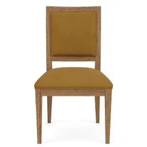 Riverside Furniture 51857 Halbrooke - Upholstered Back Side Chair (Set of 2) - Light Brown