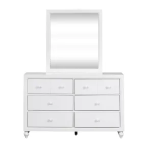 Liberty Furniture 523-YBR-DM Liberty Furniture 523-YBR-DM Cottage View - Dresser & Mirror - White