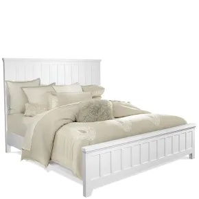 Riverside Furniture 37272-37280-37281 Riverside Furniture 37272-37280-37281 Cora - King Panel Bed - Cloud