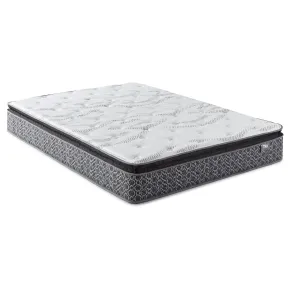 Coaster Fine Furniture 350362Q Hayes - Queen Pillow Top Memory Foam Hybrid Mattress - White