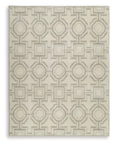 Ashley Furniture R407321 Maconville - 8' x 10' Rug - Ivory / Gray