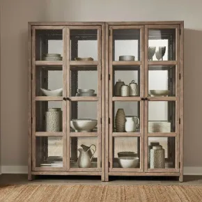 Liberty Furniture 780-DR-2BC Proximity Place - Bunching Cabinet (Set of 2) - Barley Buff