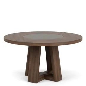 Riverside Furniture 43452 Delia - Round Dining Table - Nouveau Walnut