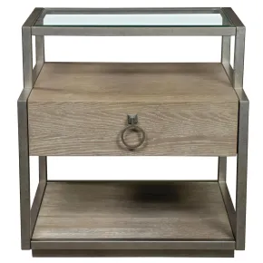 Riverside Furniture 50308 Sophie - Rectangular End Table - Natural