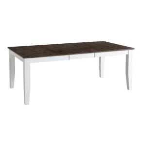 Intercon KA-TA-4278B-GWH-C Intercon KA-TA-4278B-GWH-C Kona - Dining Table - Gray / White