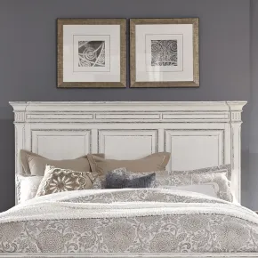 Liberty Furniture 520-BR15 Abbey Park - King Panel Headboard - Antique White