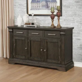 Furniture of America CM3310SV Faulk - Server - Espresso