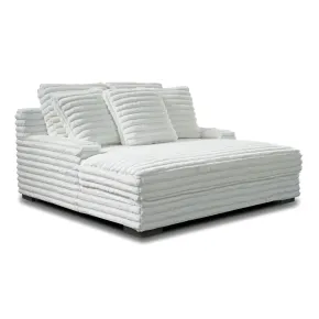 New Classic U5482-27-WHT New Classic U5482-27-WHT Embrace - Dual Chaise Lounge - White