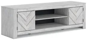 Ashley Furniture W3788-68 Ashley Furniture W3788-68 Cayboni - LG TV Stand With Fireplace Option - Whitewash