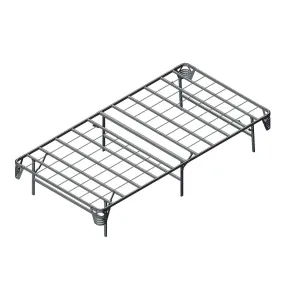 Furniture of America MT-FND-T Framos - Base Foundation - Twin - Silver