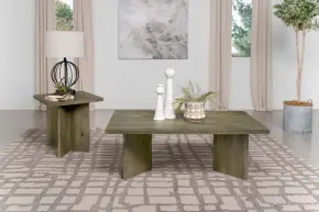 Coaster Fine Furniture 708498-S2 Andando - 2 Piece Coffee And End Table Set - Mango Brown