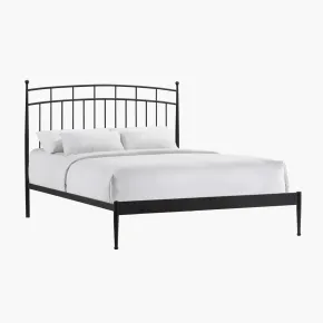 Intercon MB-BR-TRDQEN-MTE-C Intercon MB-BR-TRDQEN-MTE-C Metal Beds - Traditional Queen Metal Bed - Matte Black