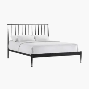 Intercon MB-BR-TRNQEN-MTE-C Intercon MB-BR-TRNQEN-MTE-C Metal Beds - Transitional Queen Metal Bed - Matte Black