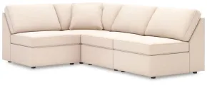 Ashley Furniture 92103S71 Ashley Furniture 92103S71 Modmax - 4-Piece Sectional With 3 Armless Chairs - Oyster