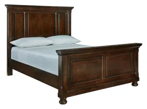 Ashley Furniture B697B2 Porter - Queen Panel Bed - Rustic Brown