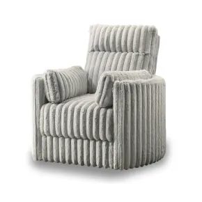 New Classic U5482-18-GRY New Classic U5482-18-GRY Embrace - Swivel Accent Chair - Light Gray